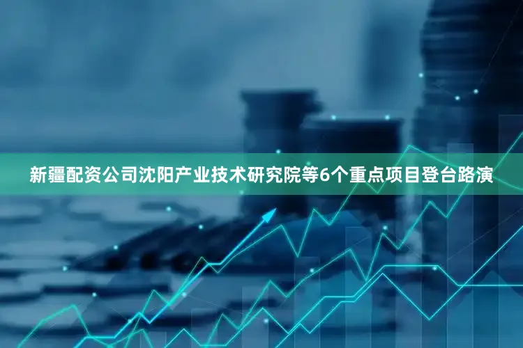 新疆配资公司沈阳产业技术研究院等6个重点项目登台路演